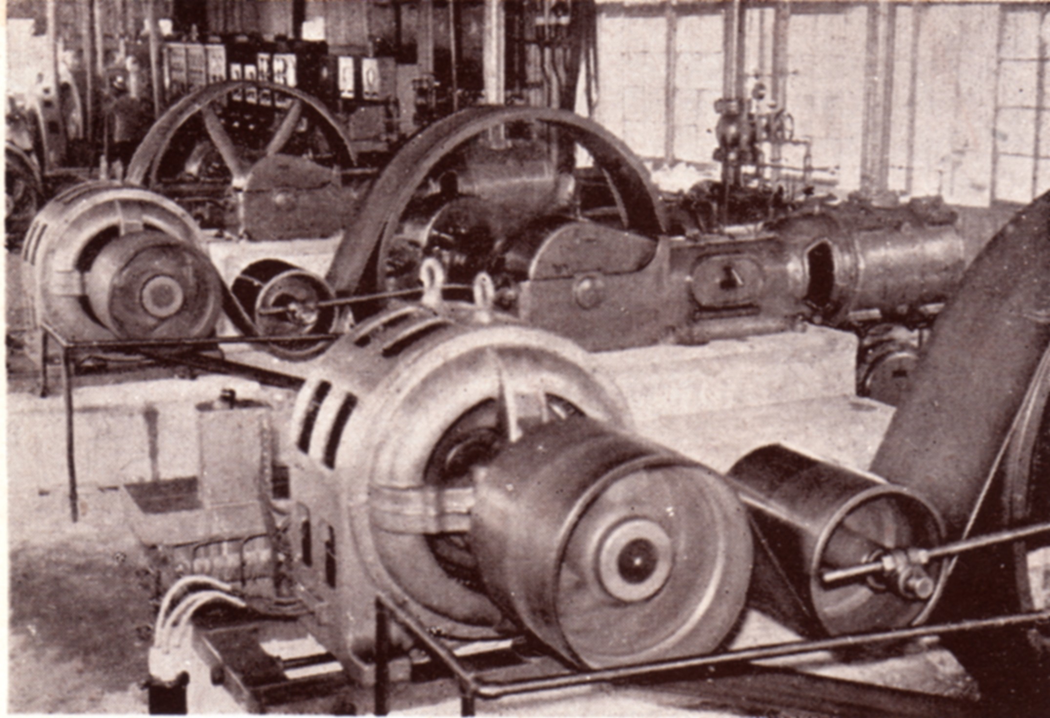 Industrial air compressor used for construction field operations